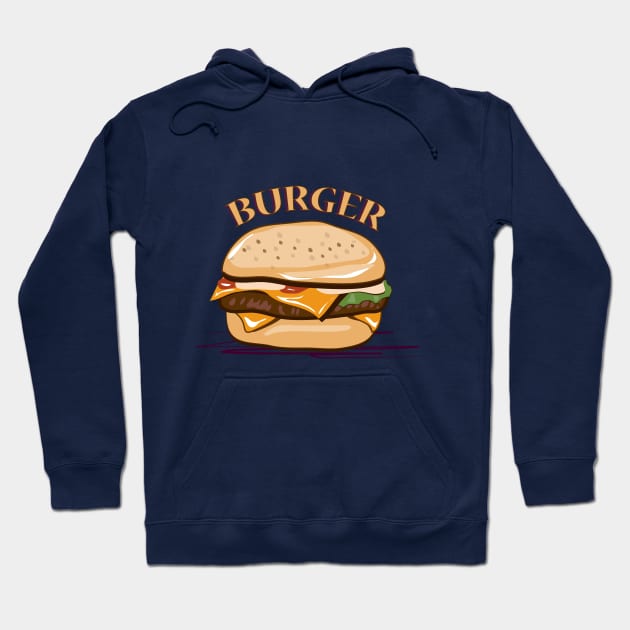 Burger Hoodie by dddesign